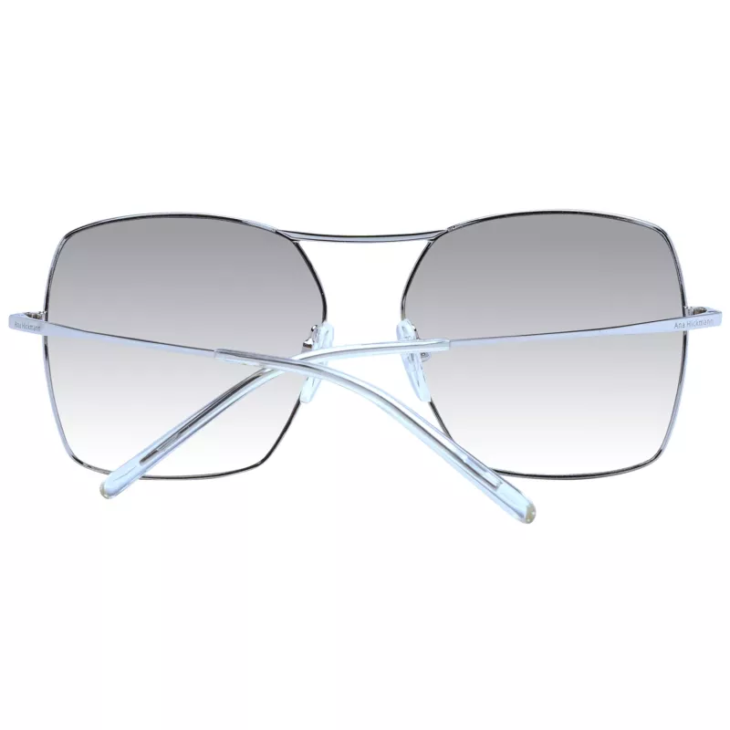 ANA HICKMANN Damen-Sonnenbrille AH3193-5803A Braun Havana Quadratischer Acetatrahmen Braune Verlaufsgläser 58/16/145 mm
