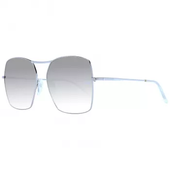 ANA HICKMANN Damen-Sonnenbrille AH3193-5803A Braun Havana Quadratischer Acetatrahmen Braune Verlaufsgläser 58/16/145 mm