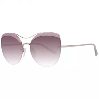 ANA HICKMANN Damen-Sonnenbrille AH3207-59H01 Butterfly Cat Eye Acetatrahmen Verlaufsbraune Gläser UV400