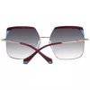 ANA HICKMANN Damen-Sonnenbrille AH3253-59P02 Havana Brown Butterfly Acetatrahmen mit braunen Gradientengläsern UV400