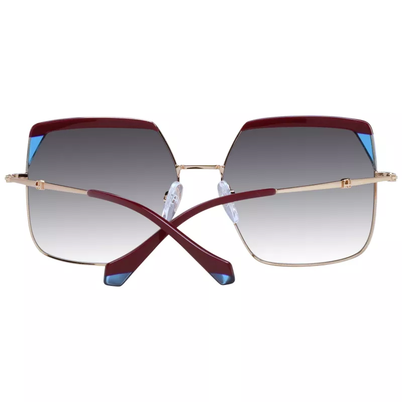 ANA HICKMANN Damen-Sonnenbrille AH3253-59P02 Havana Brown Butterfly Acetatrahmen mit braunen Gradientengläsern UV400
