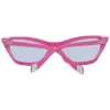 ANA HICKMANN Damen-Sonnenbrille AH9278-64T01 Braun Havana Butterfly Acetat