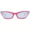 ANA HICKMANN Damen-Sonnenbrille AH9278-64T01 Braun Havana Butterfly Acetat