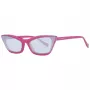 ANA HICKMANN Damen-Sonnenbrille AH9278-64T01 Braun Havana Butterfly Acetat