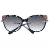 ANA HICKMANN Damen-Sonnenbrille AH9339-56P02 Havana Square Frame Brown Gradient Lens 56/17/140 mm