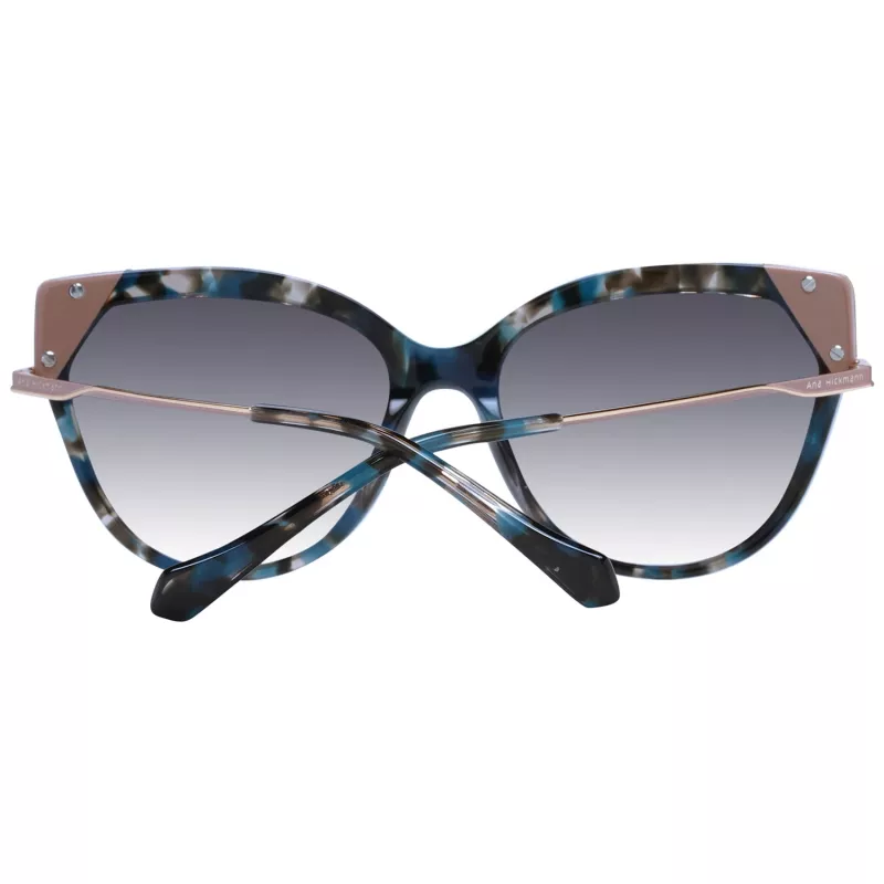 ANA HICKMANN Damen-Sonnenbrille AH9339-56P02 Havana Square Frame Brown Gradient Lens 56/17/140 mm