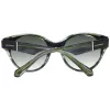 ANA HICKMANN Damen-Sonnenbrille AH9345-51H01 Cat Eye Havana Acetatrahmen Brauner Verlaufsglas UV400