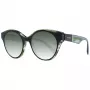 ANA HICKMANN Damen-Sonnenbrille AH9345-51H01 Cat Eye Havana Acetatrahmen Brauner Verlaufsglas UV400