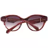ANA HICKMANN Damen-Sonnenbrille AH9345-51H03 Butterfly/Square Acetatrahmen braun getönte Gläser 53mm