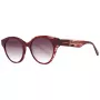 ANA HICKMANN Damen-Sonnenbrille AH9345-51H03 Butterfly/Square Acetatrahmen braun getönte Gläser 53mm