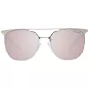 ANA HICKMANN Damen-Sonnenbrille HI3041-5004A Oversized Square Acetatrahmen Verlauf Graue Gläser UV400
