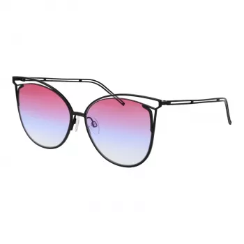 ANA HICKMANN Damen-Sonnenbrille HI3048-5809C Braun/Gold Gradient 58mm