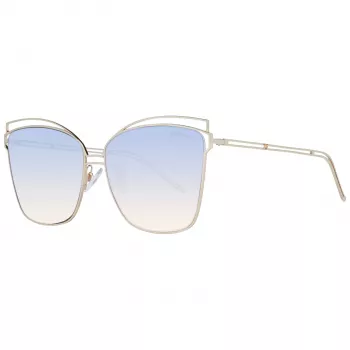 ANA HICKMANN Damen-Sonnenbrille HI3049-6104D Havana Schildpatt Gradient Braun 61mm