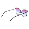 ANA HICKMANN Damen-Sonnenbrille HI3049-6109B Havanna Braun Acetat eckiger Rahmen braune Verlaufsgläser 61/15/145 mm