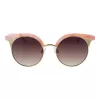 ANA HICKMANN Damen-Sonnenbrille HI3050-52G23 Braun Havana Geometrisch 52mm