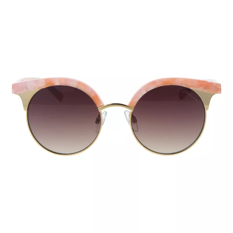 ANA HICKMANN Damen-Sonnenbrille HI3050-52G23 Braun Havana Geometrisch 52mm