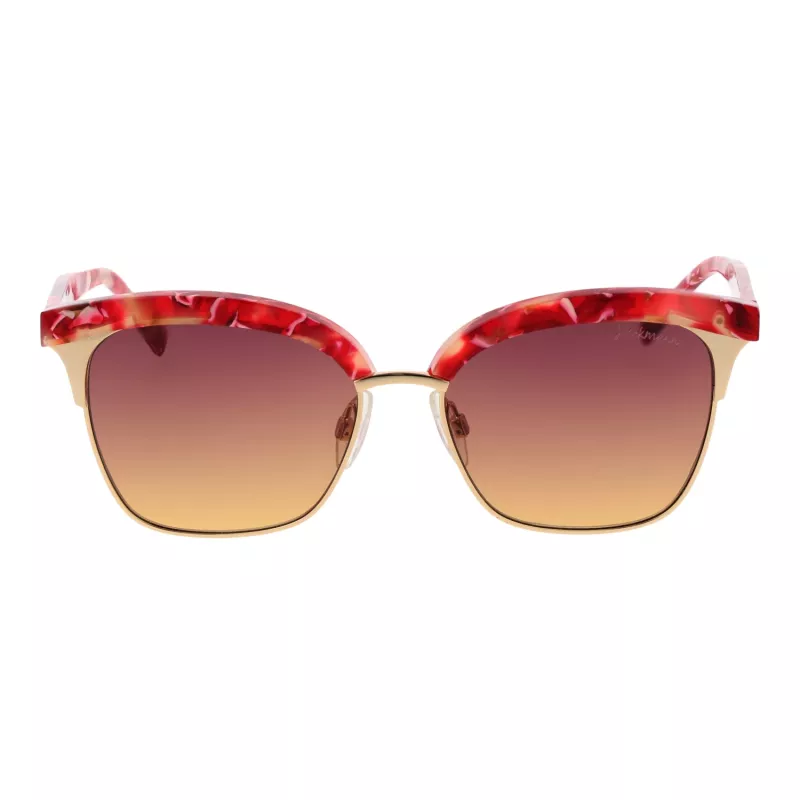 ANA HICKMANN Damen-Sonnenbrille HI3051-53E01 Havana Acetat Braun Verlauf 53mm
