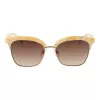 ANA HICKMANN Damen-Sonnenbrille HI3051-53G22 - UV400-Schutz, Acetatrahmen, 53mm Glas