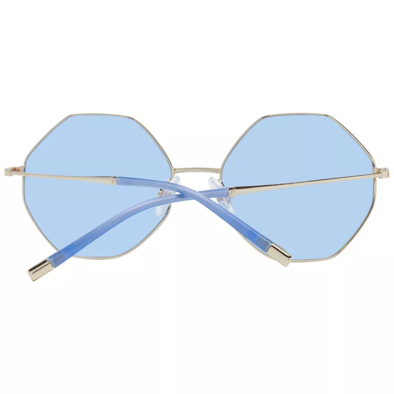 ANA HICKMANN Damen-Sonnenbrille HI3055-5704B Butterfly Acetatrahmen Braune Verlaufsgläser 57mm