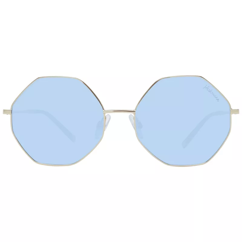 ANA HICKMANN Damen-Sonnenbrille HI3055-5704B Butterfly Acetatrahmen Braune Verlaufsgläser 57mm