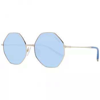 ANA HICKMANN Damen-Sonnenbrille HI3055-5704B Butterfly Acetatrahmen Braune Verlaufsgläser 57mm