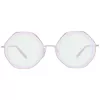 ANA HICKMANN Damen-Sonnenbrille HI3055-5704E Havana Brown Tortoise Acetat 57mm
