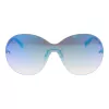 ANA HICKMANN Damen-Sonnenbrille HI3058-14003A Havana Geometrischer Acetatrahmen Braune Verlaufsgläser UV400