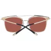 ANA HICKMANN Damen-Sonnenbrille HI3061-7004H Butterfly Oversized Rahmen Verlauf Braune Gläser 70/11/145 mm