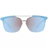 ANA HICKMANN Damen-Sonnenbrille HI3061-7004H Butterfly Oversized Rahmen Verlauf Braune Gläser 70/11/145 mm