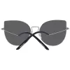 ANA HICKMANN Damen-Sonnenbrille HI3063-5703A Butterfly Havana Tortoise Brown Gradient 57mm