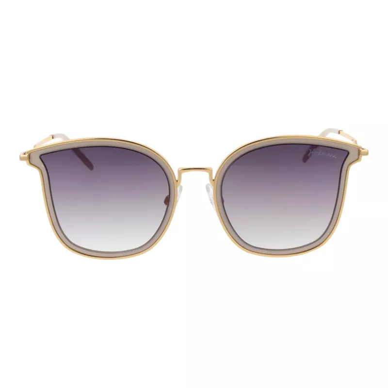 ANA HICKMANN Damen-Sonnenbrille HI3065-5504A Havana Acetat Braun Verlaufsglas 55/21/145 mm