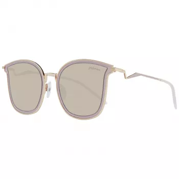 ANA HICKMANN Damen-Sonnenbrille HI3065-554CS Havana Brown Acetatrahmen Braune Verlaufsgläser 55/21/145 mm