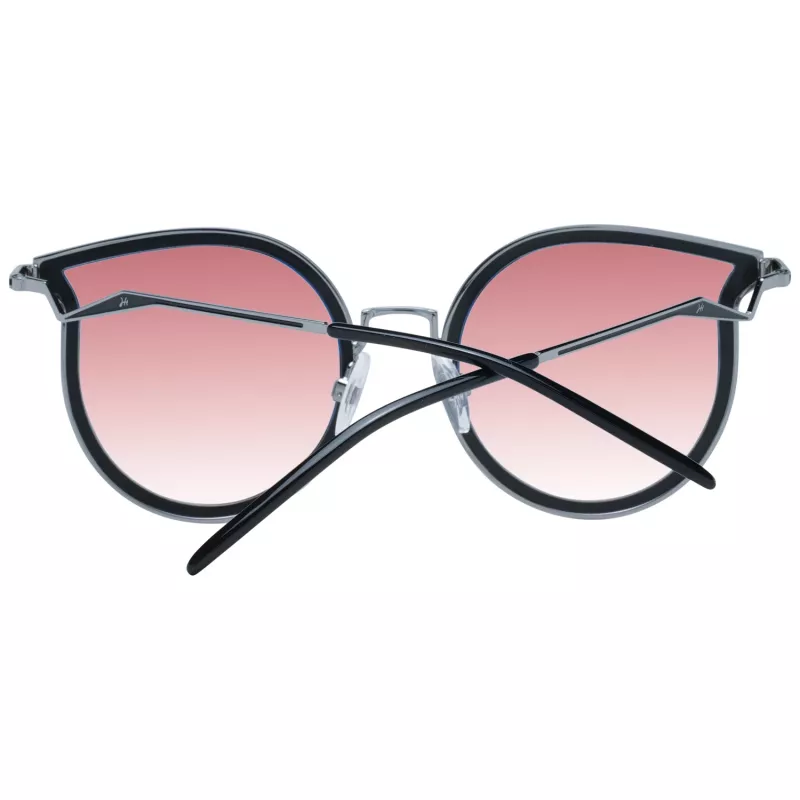 ANA HICKMANN Damen-Sonnenbrille HI3066-5402A Gold/Braun Butterfly Metallrahmen Braune Verlaufsgläser 54mm