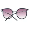 ANA HICKMANN Damen-Sonnenbrille HI3066T-5402A Gold/Brown Havana Butterfly/Cat-Eye 54mm