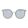 ANA HICKMANN Damen-Sonnenbrille HI3066T-5403A Butterfly Havana Braun Acetat-Gestell Verlauf Braun Gläser 54mm
