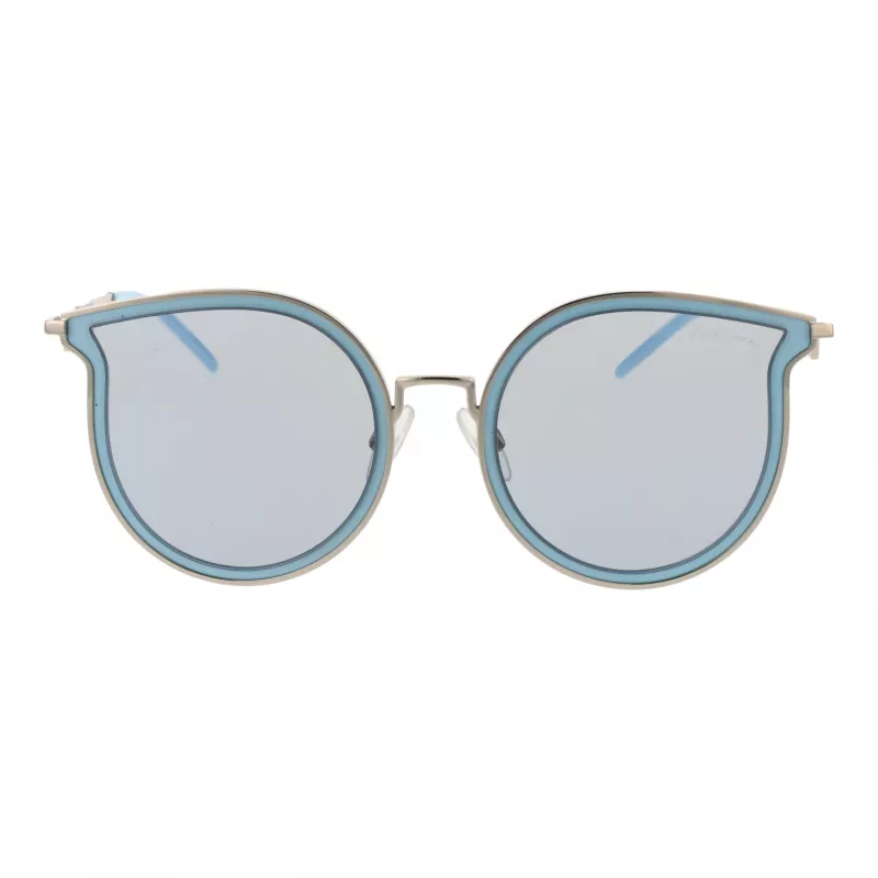 ANA HICKMANN Damen-Sonnenbrille HI3066T-5403A Butterfly Havana Braun Acetat-Gestell Verlauf Braun Gläser 54mm