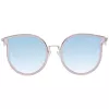 ANA HICKMANN Damen Sonnenbrille HI3066T-5405A Gold Metall Butterfly/Cat-Eye Braun Gradient UV400 54mm