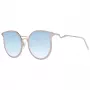 ANA HICKMANN Damen Sonnenbrille HI3066T-5405A Gold Metall Butterfly/Cat-Eye Braun Gradient UV400 54mm