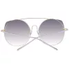 ANA HICKMANN Damen-Sonnenbrille HI3067-5604A Gold/Braun 56mm