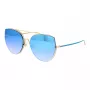 ANA HICKMANN Damen-Sonnenbrille HI3068-5804D Gold/Braun Butterfly Metallrahmen UV400