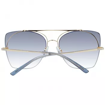 ANA HICKMANN Damen-Sonnenbrille HI3075-5804C Braun Schildpatt Acetatrahmen Braun Verlaufsgläser 58/17/145 mm