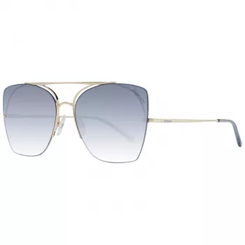 ANA HICKMANN Damen-Sonnenbrille HI3075-5804C Braun Schildpatt Acetatrahmen Braun Verlaufsgläser 58/17/145 mm
