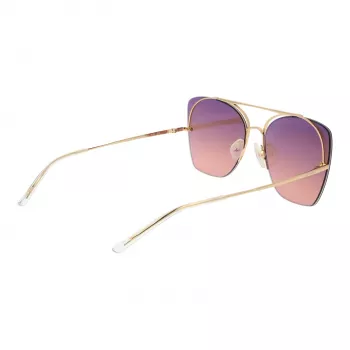 ANA HICKMANN Damen-Sonnenbrille HI3075-5804D Havana Braun Acetat Rechteckig UV400