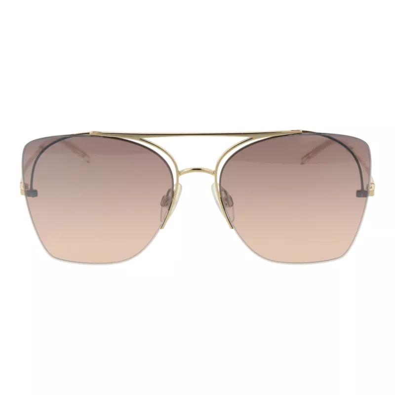 ANA HICKMANN Damen-Sonnenbrille HI3075-5804D Havana Braun Acetat Rechteckig UV400