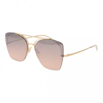 ANA HICKMANN Damen-Sonnenbrille HI3075-5804D Havana Braun Acetat Rechteckig UV400