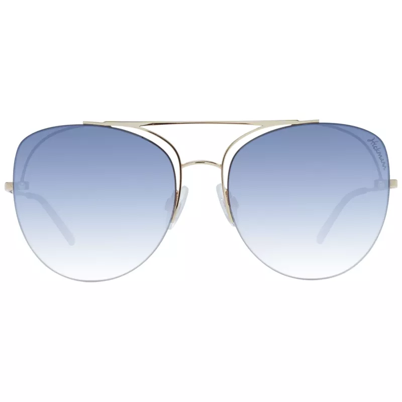 ANA HICKMANN Damen-Sonnenbrille HI3076-5704F Braun/Gold Gradient 58mm