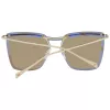 ANA HICKMANN Damen-Sonnenbrille HI3081-13304B Butterfly Metallrahmen Braun Verlaufsglas UV400