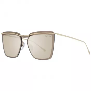 ANA HICKMANN Damen-Sonnenbrille HI3081-13304B Butterfly Metallrahmen Braun Verlaufsglas UV400