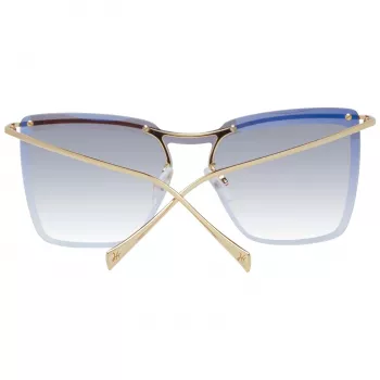 ANA HICKMANN Damen-Sonnenbrille HI3081-13304C Havanna Acetat eckiger Rahmen braun getönte Gläser 55mm