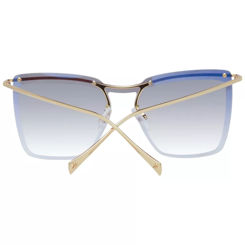 ANA HICKMANN Damen-Sonnenbrille HI3081-13304C Havanna Acetat eckiger Rahmen braun getönte Gläser 55mm